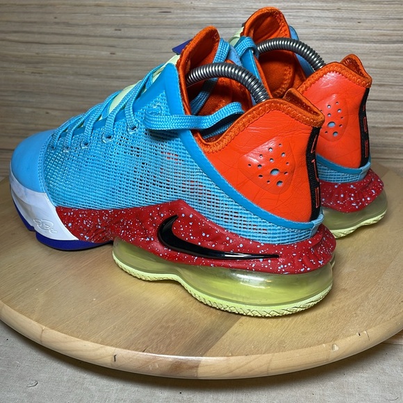 Nike Lebron 19 Xix Low Blue Chill Shoes Mens Size 7 - Picture 5 of 9